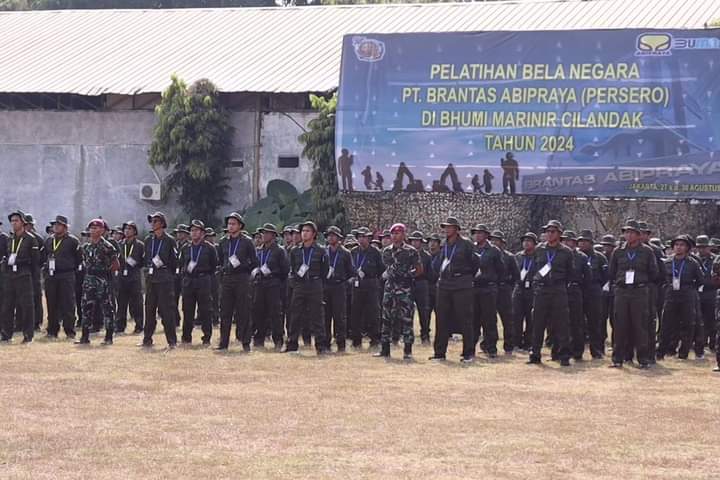 Pembukaan Kepelatihan Militansi PT. Brantas Abipraya Persero di Resimen Kavaleri 1 Marinir
