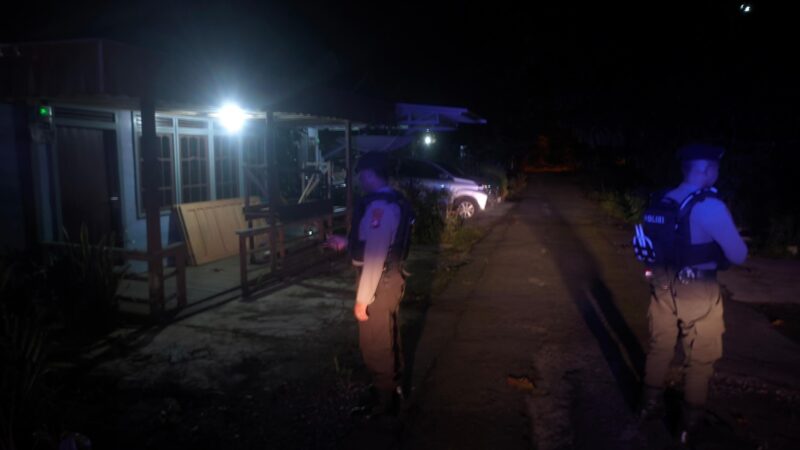 Antisipasi terjadinya Begal Satsamapta laks Patroli Perintis Presisi