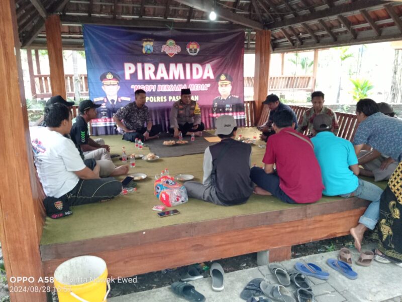 Polres Pasuruan Dengan Awak Media Terus dilaksanakan. Kali Ini