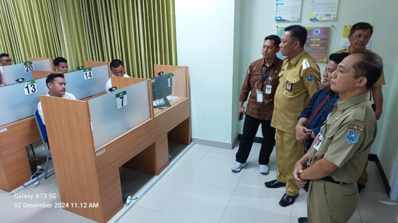 Pantau Seleksi PPPK, Pj. Walkot Pastikan Proses Seleksi Gratis