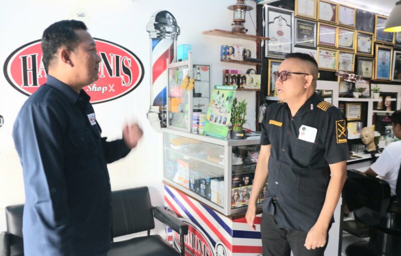 Pj. Wali Kota Kunjungi LPK Harmonis, Tempat TUT Barber ke-5 di Indonesia