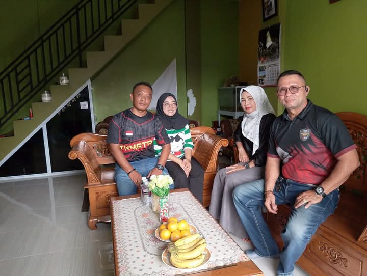 Perwira Yonmarhanlan IV Laksanakan Anjangsana Kerumah Prajurit