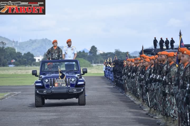 Kasau Lantik Dankoharmatau dan Dankopasgat Baru di Mako Kopasgat