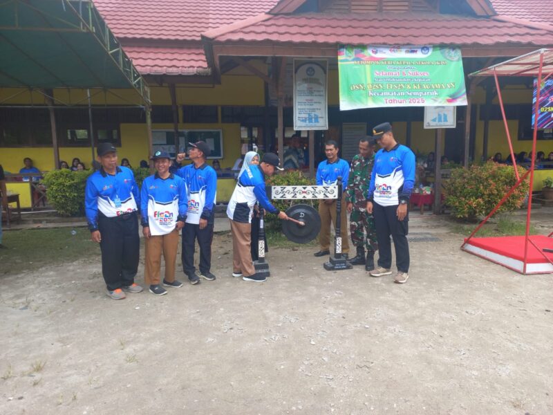 Mewakili Danramil Babinsa Hadiri Pembukaan Lomba OSN, O2SN, FLS2N dan Keagamaan Jejang SD/MI Tingkat Kecamatan Semparuk