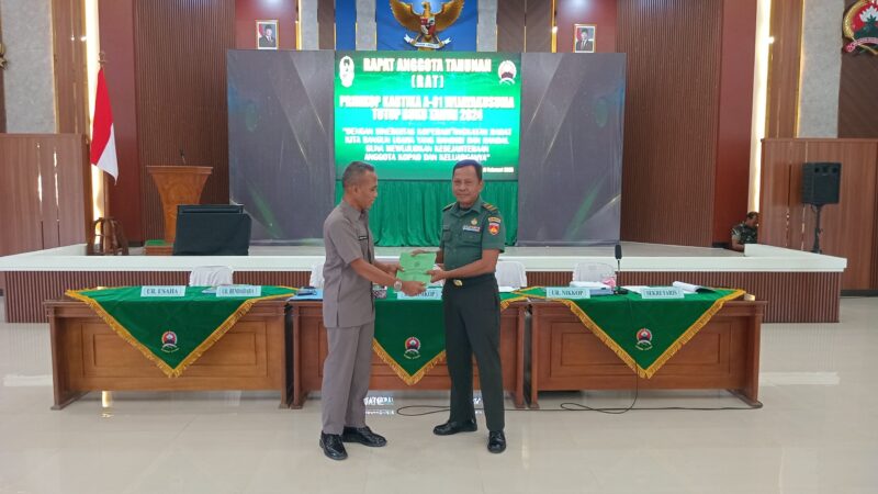 Bentuk Pertanggungjawaban, Primkop Kartika A-01 Gelar RAT Ke - 57