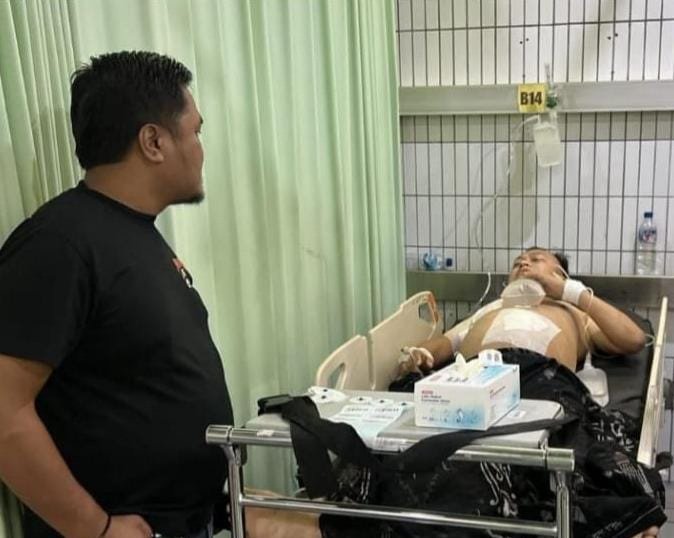 Tewas Ditikam OTK di Dekat Pos Lantas Jalan Jakarta Surabaya