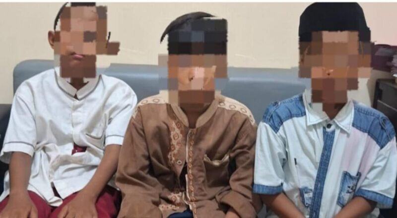 3 Anak di Bawah Umur Pelaku Curanmor Sudah Beraksi Empat TKP