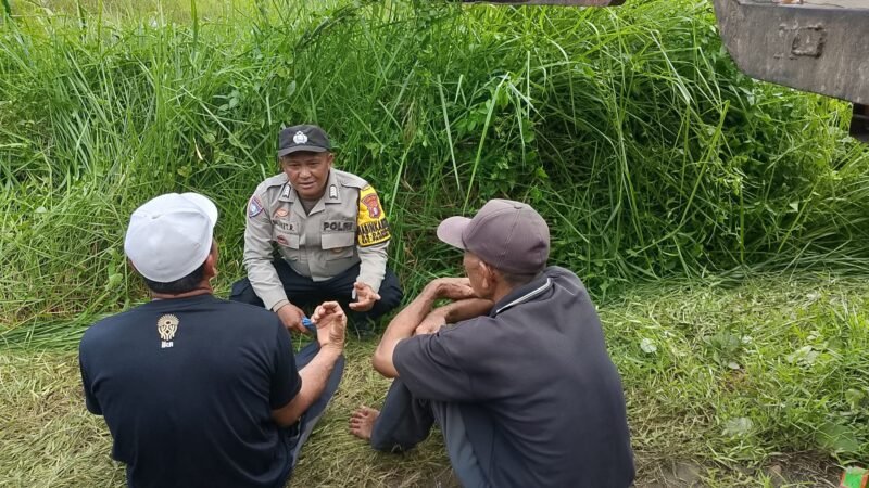 Polsek Pandih Batu Ajak Masyarakat untuk Jaga Kamtibmas