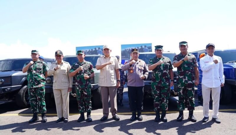 Panglima TNI Terima 650 Unit Ransus Maung dari Kemhan untuk Perkuat Pertahanan NKRI