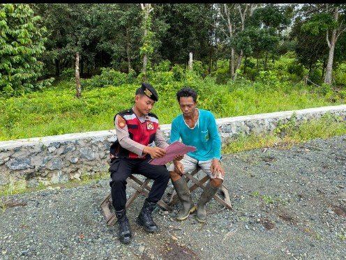 Antisipasi Karhutla sejak dini, Sat Samapta Polres Pulpis Gelar Patroli Maja
