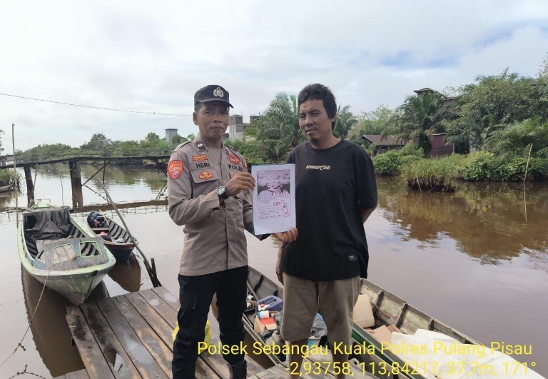 Kegiatan Sosialisasi Akun Media Sosial Humas Polres Pulang Pisau