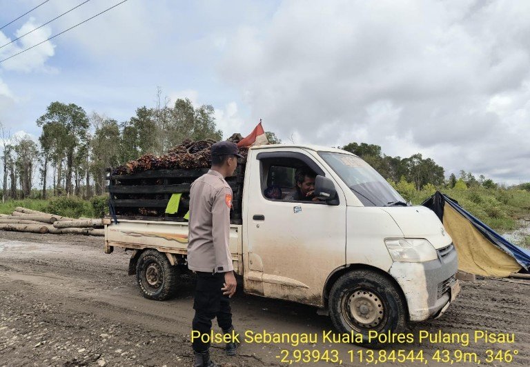 Pagi hari Polsek sebangau kuala gencarkan giat KRYD