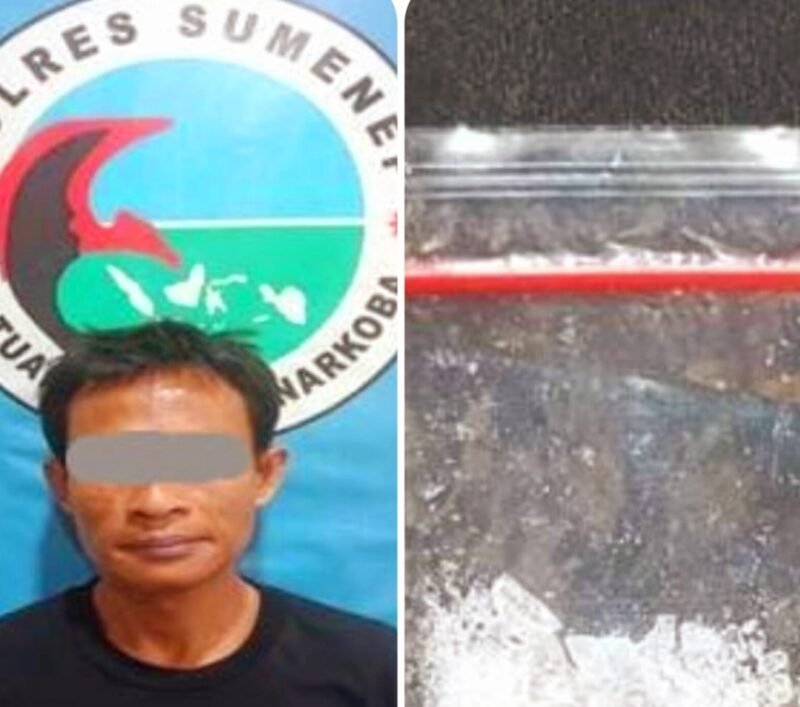 Pelaku Kasus Narkoba, Polres Sumenep Amankan Warga Desa Pamolokan
