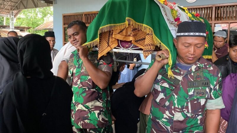 Dandim 1009//Tla Mengungkapkan Belasungkawa Atas Wafatnya Orang Tua Dari Personel Kodim 1009/Tanah Laut