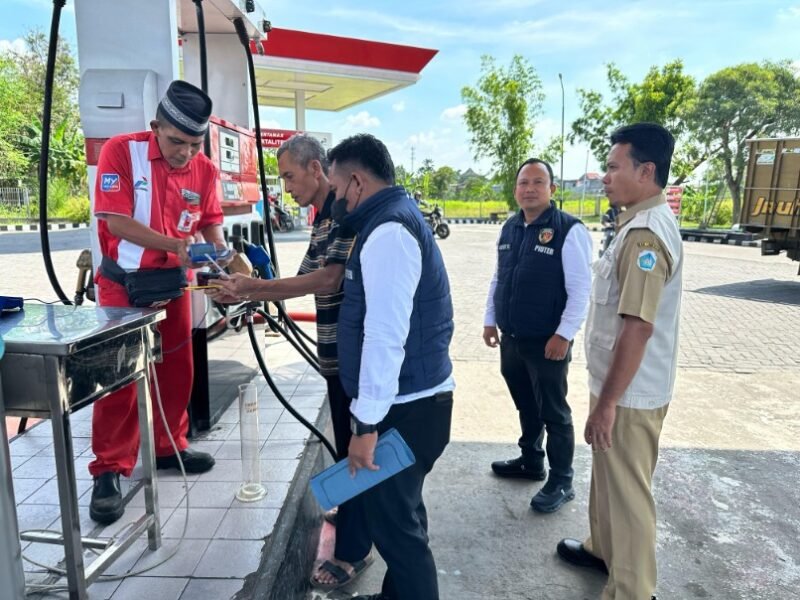 Sidak SPBU, Pastikan Distribusi BBM Aman dan Sesuai Standar