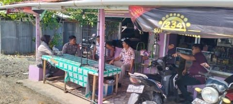 Lewat Sambang Personil Sat Binmas Polres Pulang pisau Wujudkan Kamtibmas Kondusif