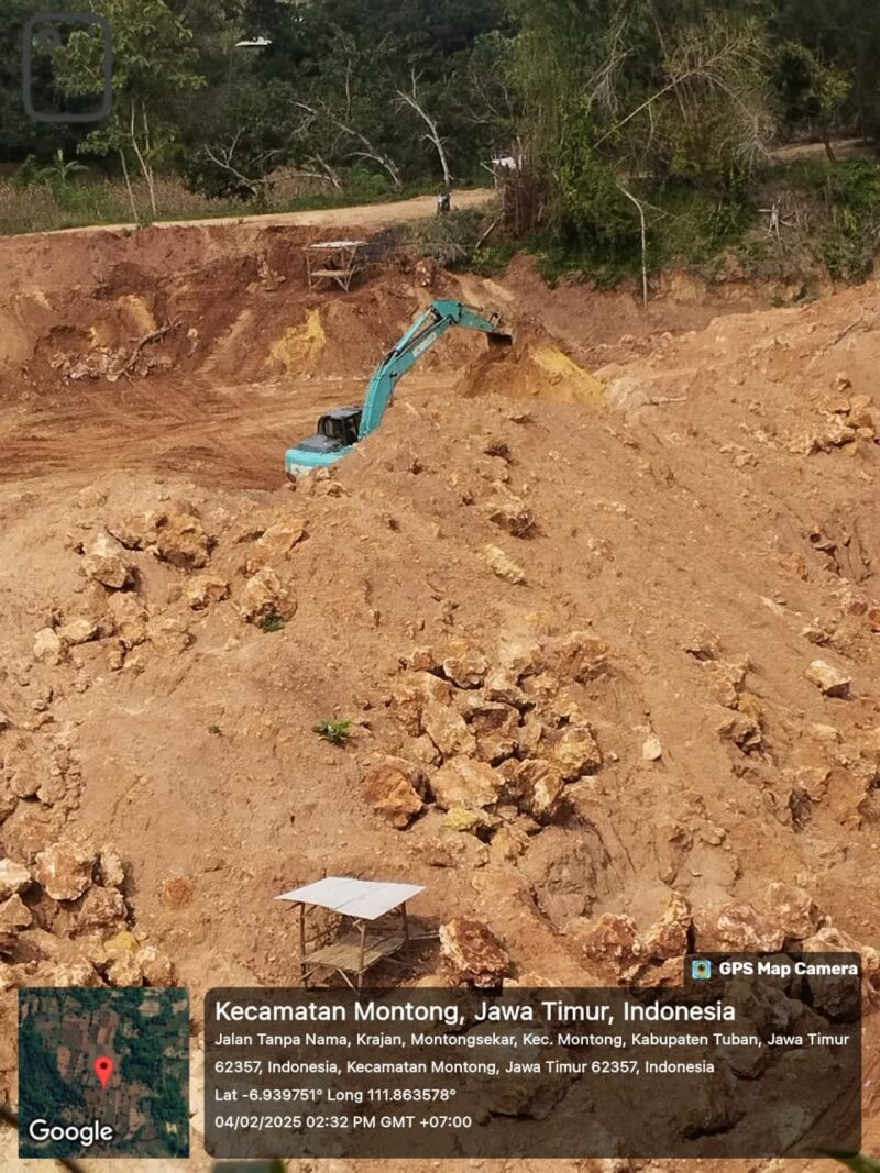 DUGAAN APH POLRES TUBAN TUTUP MATA ADANYA PEMBERIAN TAMBANG ILEGAL