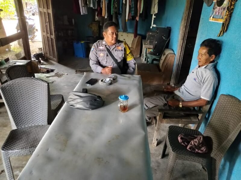 Wujud Kedekatan Dengan Masyarakat, Bhabinkamtibmas Food Estate Aktif Sambangi Warga Binaan