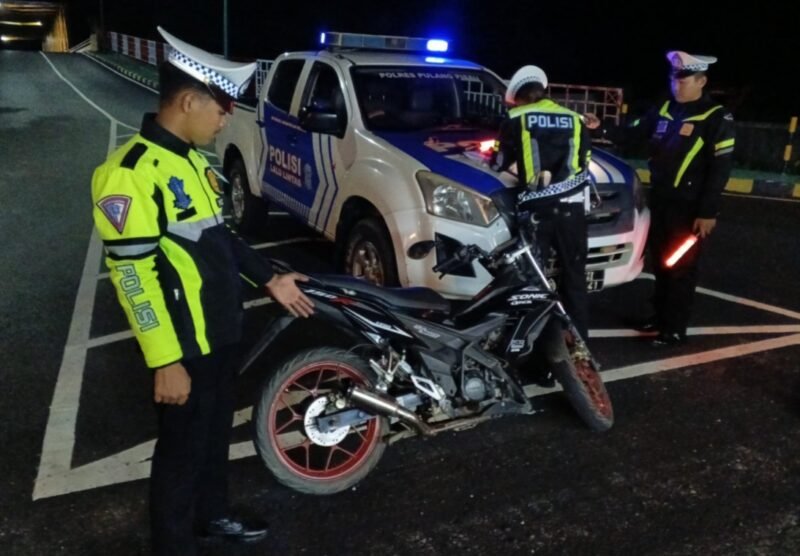 Ganggu Kenyamanan di Bulan Puasa, Satlantas Polres Pulang Pisau Tindak Pengguna Knalpot Tidak Sesuai Spesifikasi