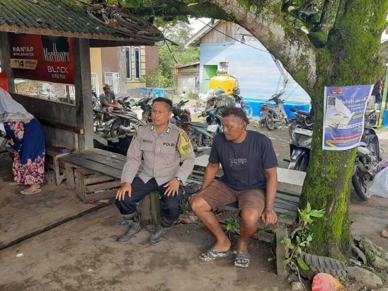 Bhabinkamtibamas Polsek Maliku Sampaikan Kepada Warga Masyarakat untuk Waspadai TPPO