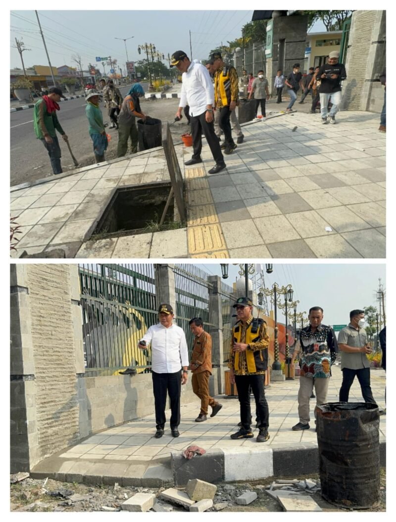 Bupati Sidoarjo H. Subandi Sidak Sarana Prasarana di GOR Delta, Pastikan Fasilitas Layak Untuk Masyarakat