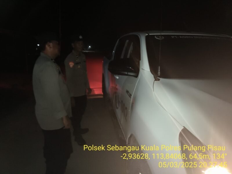 Polsek Sebangau Kuala Gencarkan Giat KRYD di Wilayah Polsek Sebangau Kuala