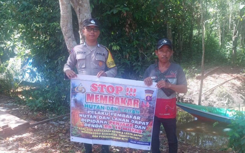 Giat Sosialisasi Akun Media Sosial Humas Polres Pulang Pisau dan Polsek Jabiren Raya.