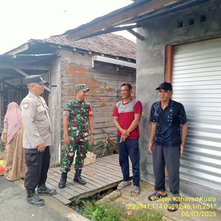 Sinegritas TNI-POLRI terjalin dengan baik, giat bersama menjaga kantibmas Ramadhan, guna cipta Sitkamtibmas yang aman terkendali