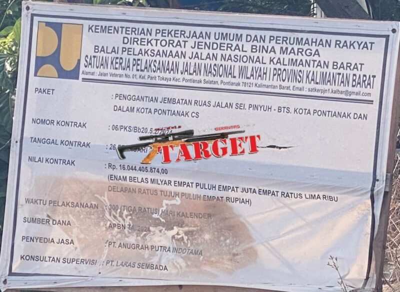JEMBATAN MISTERIUS DI MEMPAWAH: PROYEK MILYARAN TERBENGKALAI, PEJABAT MENGHILANG