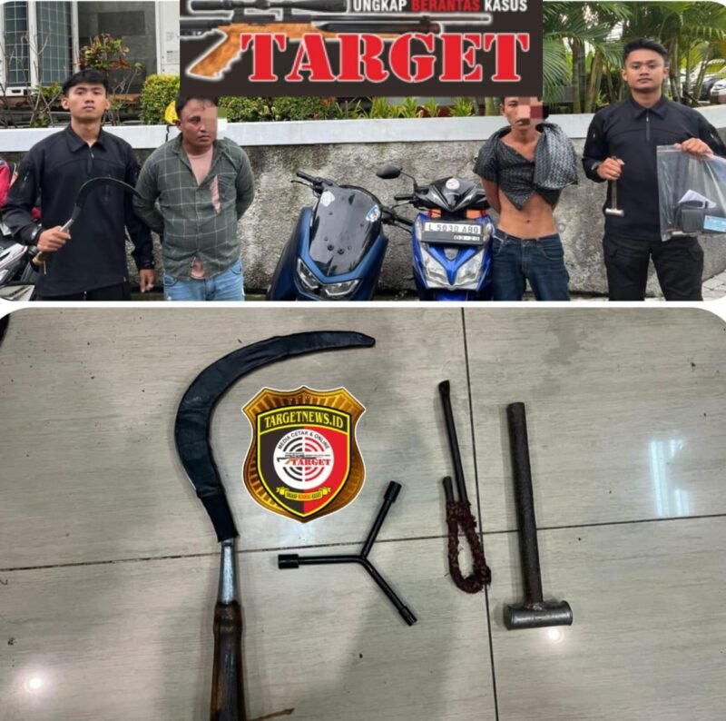 Patroli Tim Kalamunyeng Polres Gresik Berhasil Tangkap Pelaku Ranmor Asal Madura