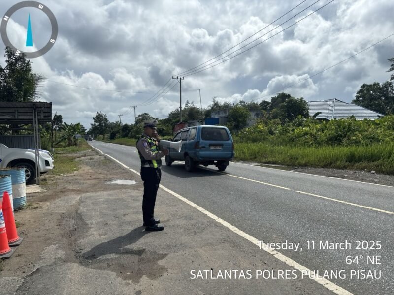 Satlantas Polres Pulang Pisau Penling Himbau Kamseltibcarlantas