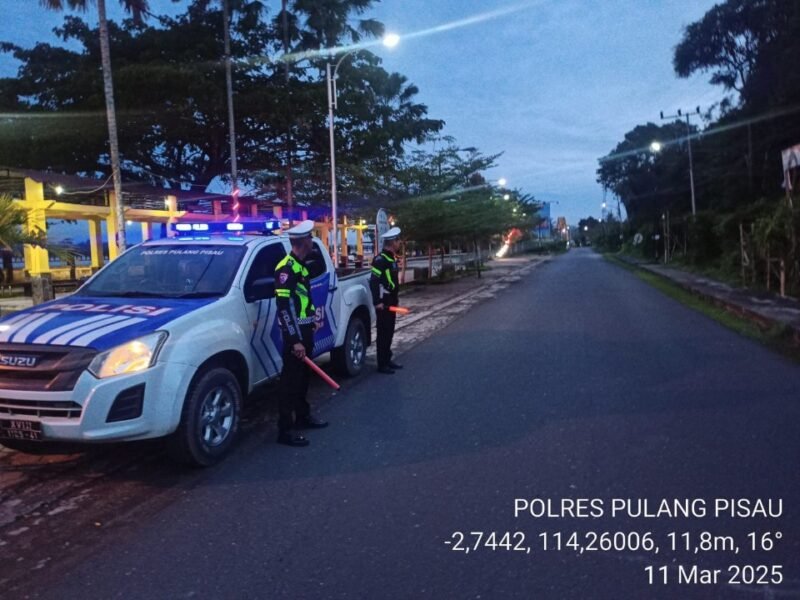 Polres Pulang Pisau Fokus pada Titik Rawan Kriminal, Mulai Intensifkan Patroli Subuh
