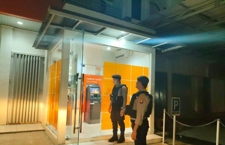 Antisipasi Tindak Kejahatan pada Obyek Vital, Sat Samapta Polres Pulang Pisau Tingkatkan Patroli