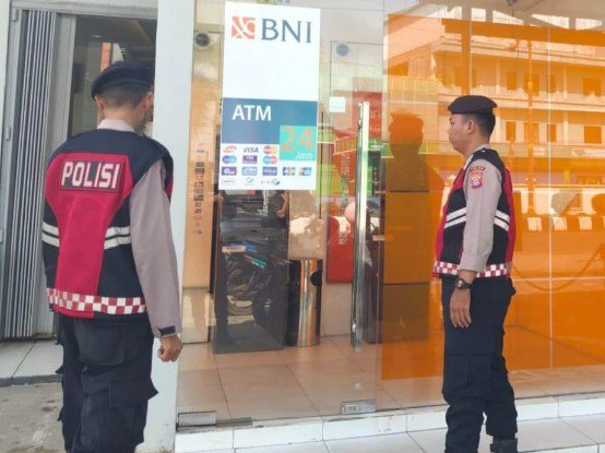 Antisipasi Tindak Kejahatan pada Obyek Vital, Sat Samapta Polres Pulang Pisau Tingkatkan Patroli