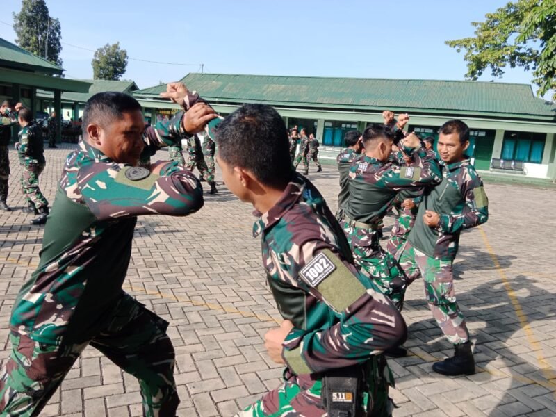 Kodim 1002/HST Gelar Latihan Bela Diri Taktis, Perkuat Kemampuan Prajurit
