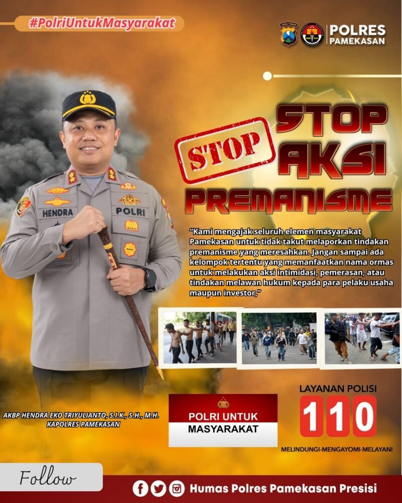 Meresahkan Masyarakat, Kapolres Pamekasan Akan Tindak Tegas Aksi Premanisme Berkedok Ormas