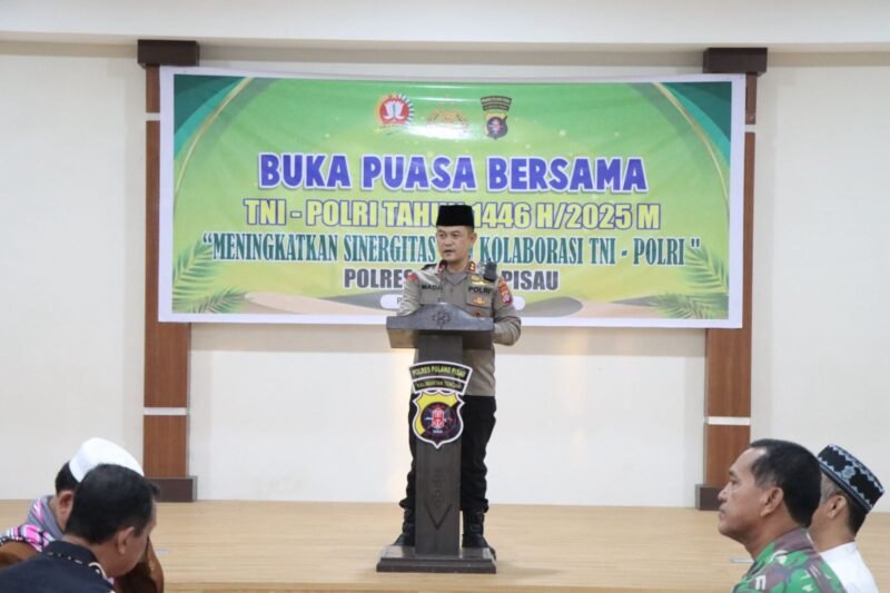 Polisi-TNI dan Insan Pers di Pulang Pisau Gelar Buka Puasa Bersama