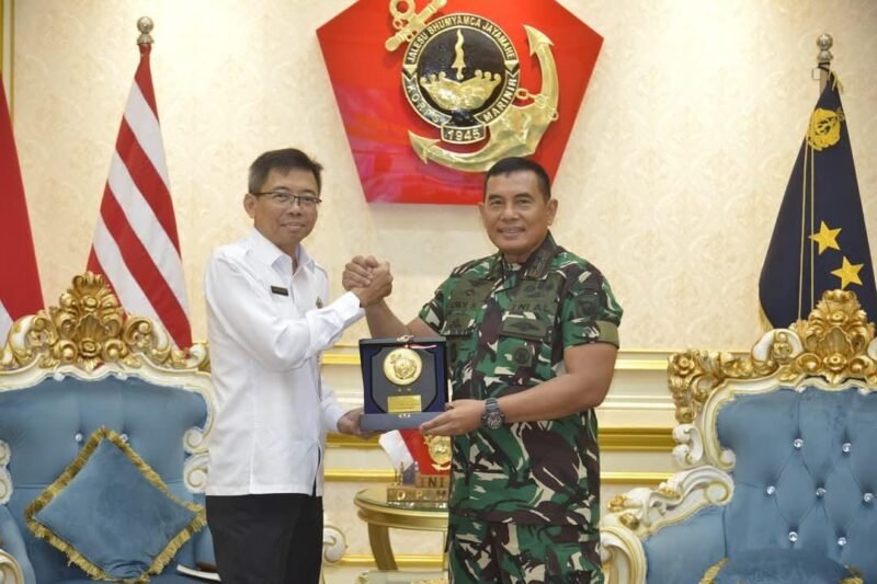 DANKORMAR TERIMA COURTESY CALL WAKIL PENANGGUNG JAWAB BPK RI