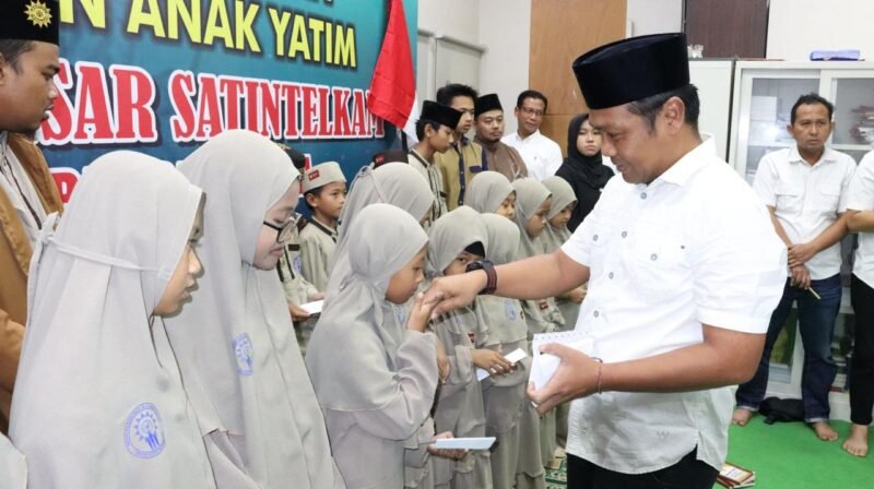 Sat Intelkam Polrestabes Surabaya Gelar Buka Puasa dan Santunan Anak Yatim