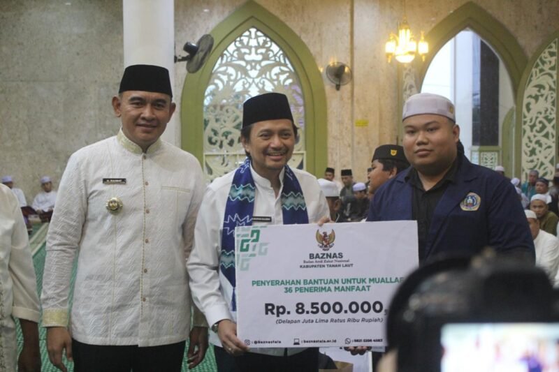 Dandim 1009/Tla Mengikuti Safari Ramadhan Wakil Gubernur Kalimantan Selatan Di Wilayah Kabupaten Tanah Laut