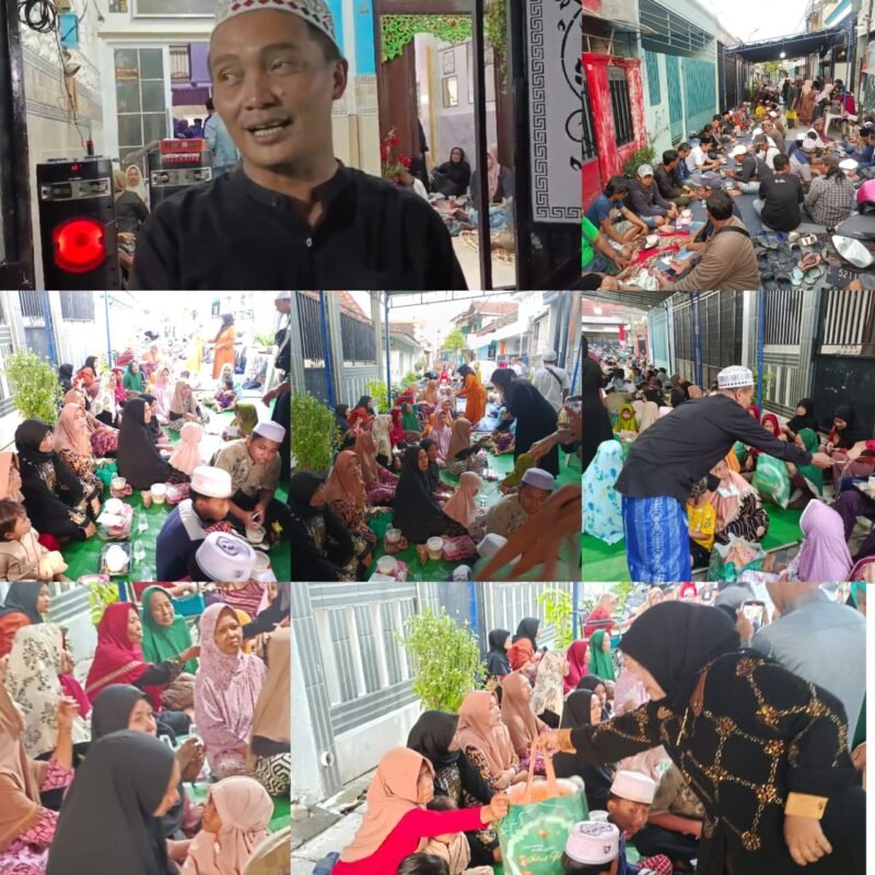 Pengusaha Sukses Owner Saiful Tambak Madu Property. Bukber Dengan Warga dan santunan Yatim Piatu Dan janda