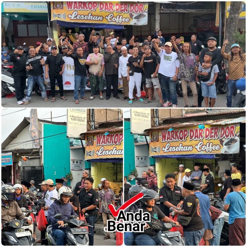 Menunjukkan Kepeduliannya terhadap sesama, DAR DER DOR membagikan takjil sebanyak 2.000 bungkus