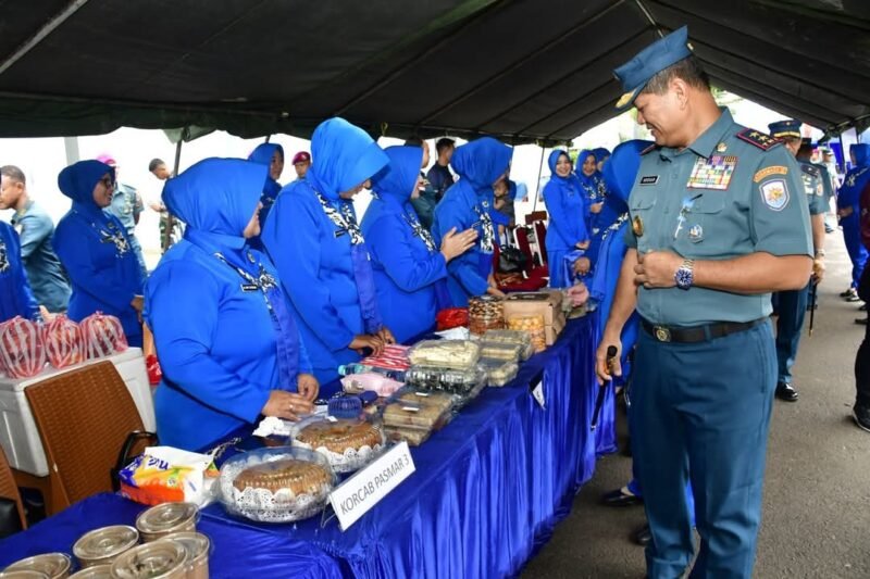 Pasmar 3 Meriahkan Bazar Ramadhan TNI Tahun 2025