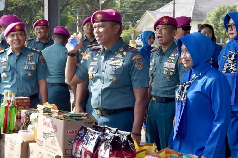 Komandan Brigif 2 Marinir Hadiri Bazar Murah Serentak Secara Virtual
