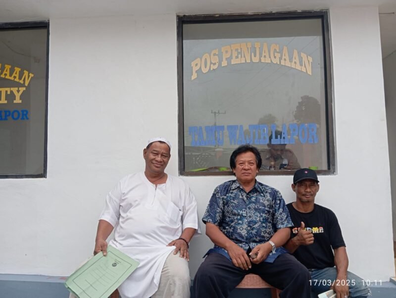 Foto H. Sayed Ja'far, S.H. (Eks. Bupati Kotabaru) dan Djupri Efendi, S.H. (Team Hukum BASA Rekan)