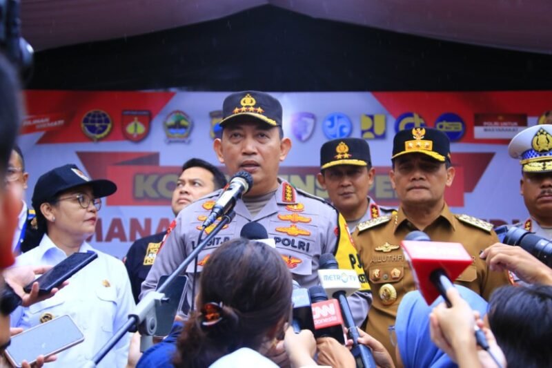 Foto, Kapolri Tegaskan Rekayasa Lalin Efektif Bikin Arus Mudik Lancar