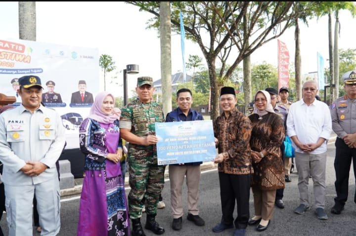 Pangdam XII/Tpr Bersama Gubernur dan Jasa Raharja Kalbar Lepas Keberangkatan Mudik Gratis Khatulistiwa 2025