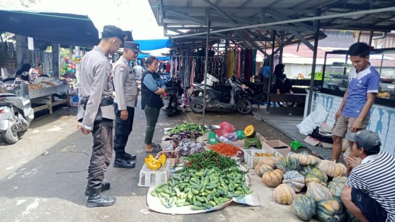 Personil Polsek Kahayan Kuala giat KRYD Ramadhan berupa Patroli Kamtibmas guna Cegah Kriminalitas