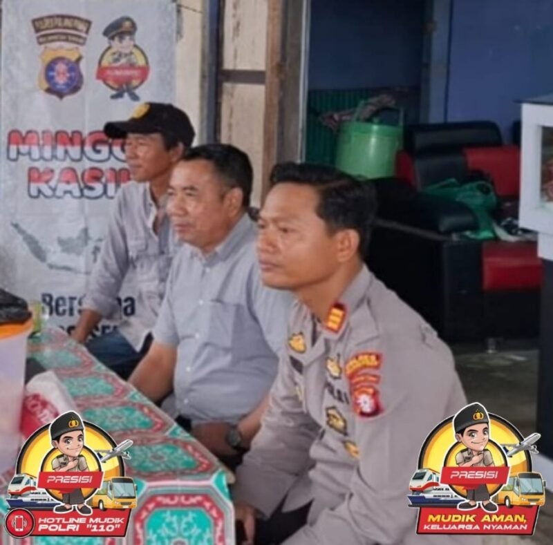 Gelar Minggu Kasih, Polsek Kahayan Kuala dengarkan Keluhan dan Harapan Masyarakat Desa Bahaur Tengah Kec.Kahayan Kuala