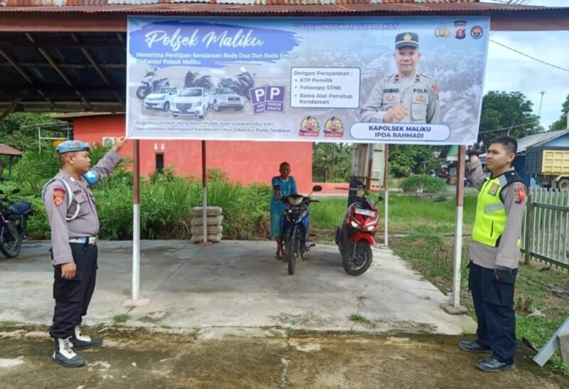 Polres Pulang Pisau dan Polsek Jajaran Siapkan Layanan Titip Kendaraan bagi Pemudik Lebaran